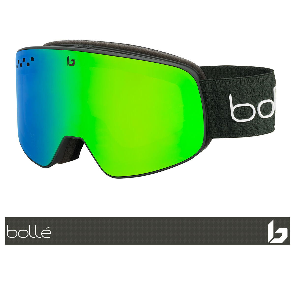 bolle NEVDAD MAT CARBON DIAGONAL ゴーグル Bollé NEVADA Snow Goggles - UV Protection Ski Goggles | Bollé